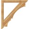 Ekena Millwork Balboa Slat Rough Sawn Bracket, Western Red Cedar, 4"W x 44"D x 48"H BKT04X44X48BOA06RWR - alternate 4